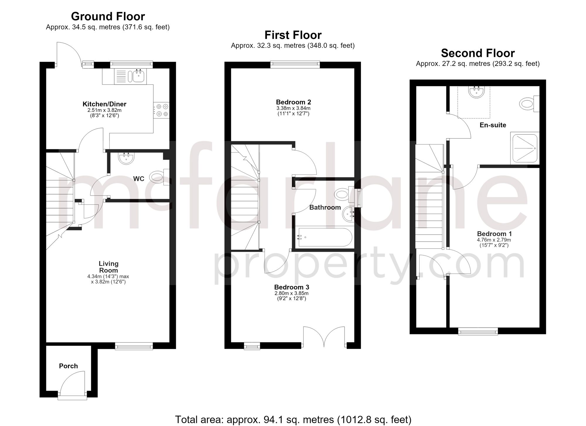 31 Grayling Avenue, Swindon floorplan