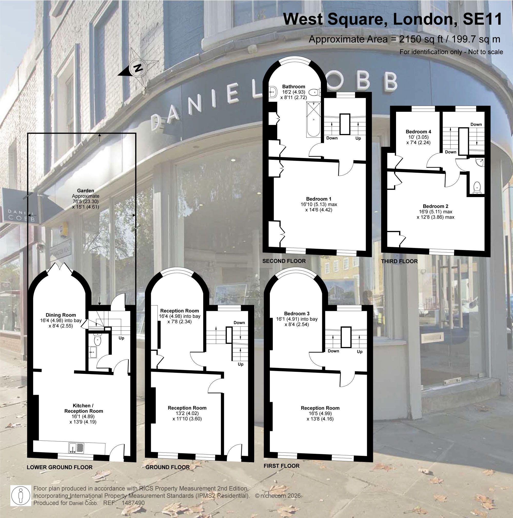 29 West Square, London floorplan