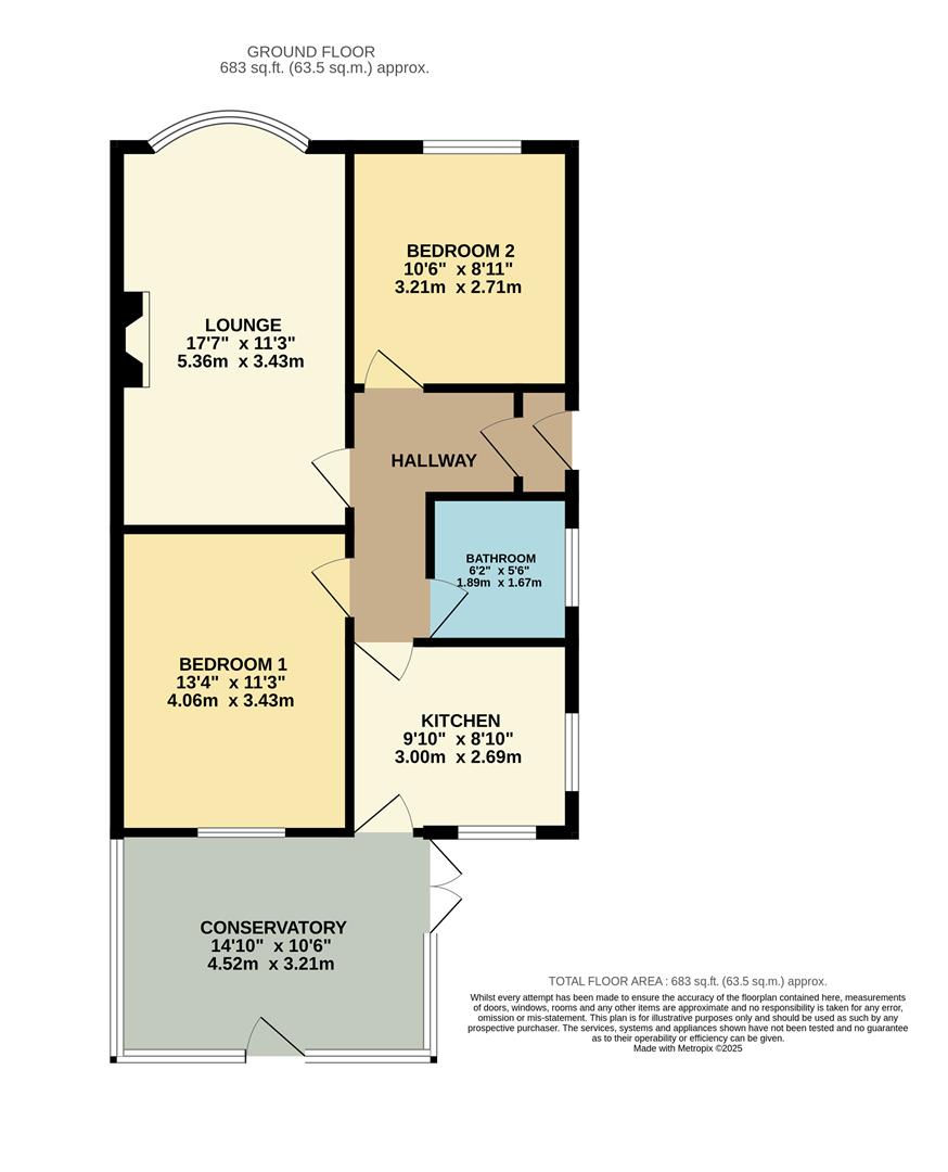 12, Coed Bedw, Abergele floorplan
