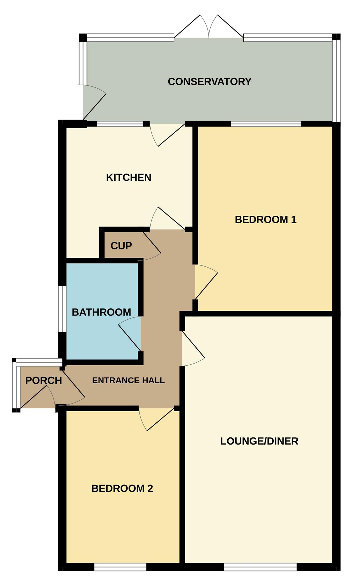 7, Pinewood Close, Great Clacton floorplan