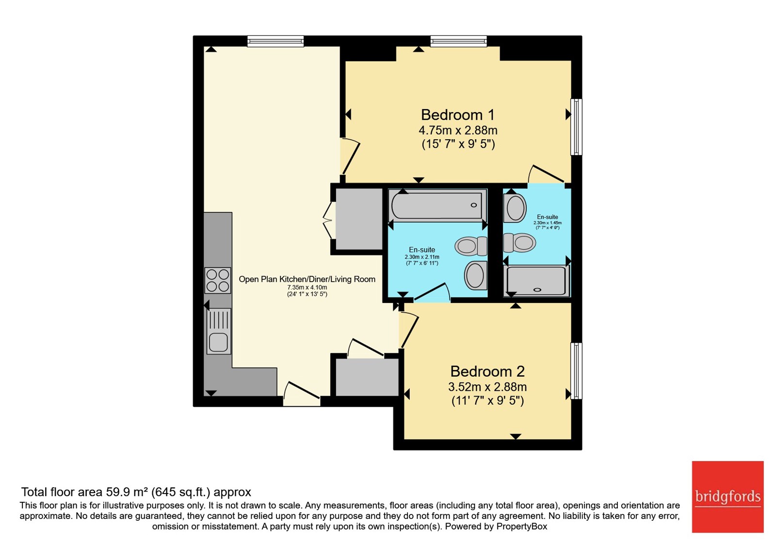Apartment 602, 32, Quay Street, Greater Manchester floorplan