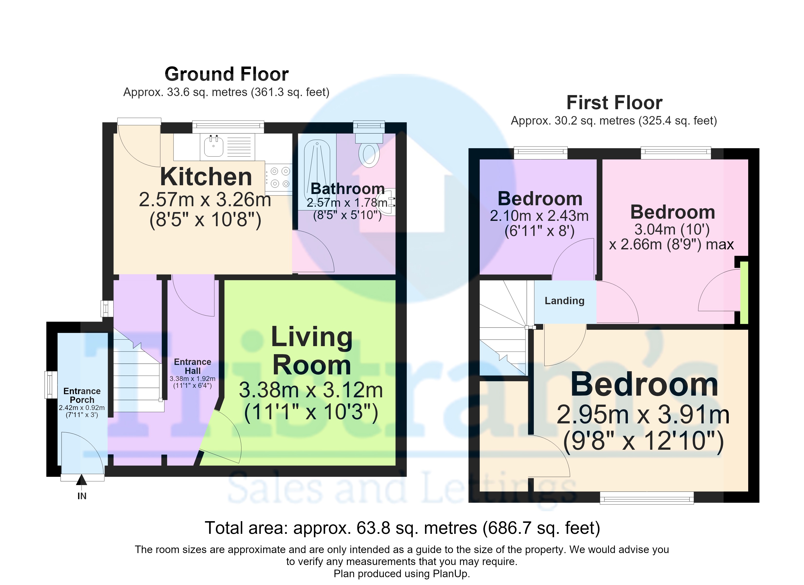 24, Manton Crescent, Nottingham floorplan
