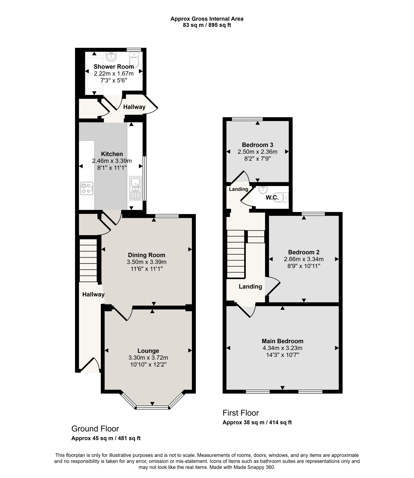 112, Oakfield Road, LONDON floorplan