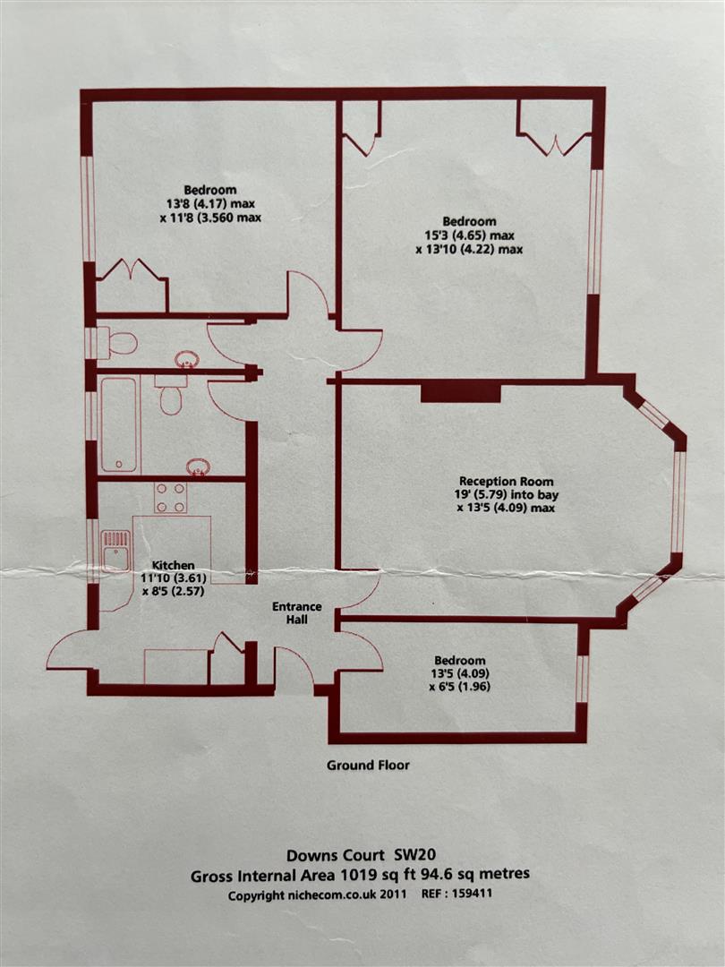 20 The Downs, Wimbledon floorplan