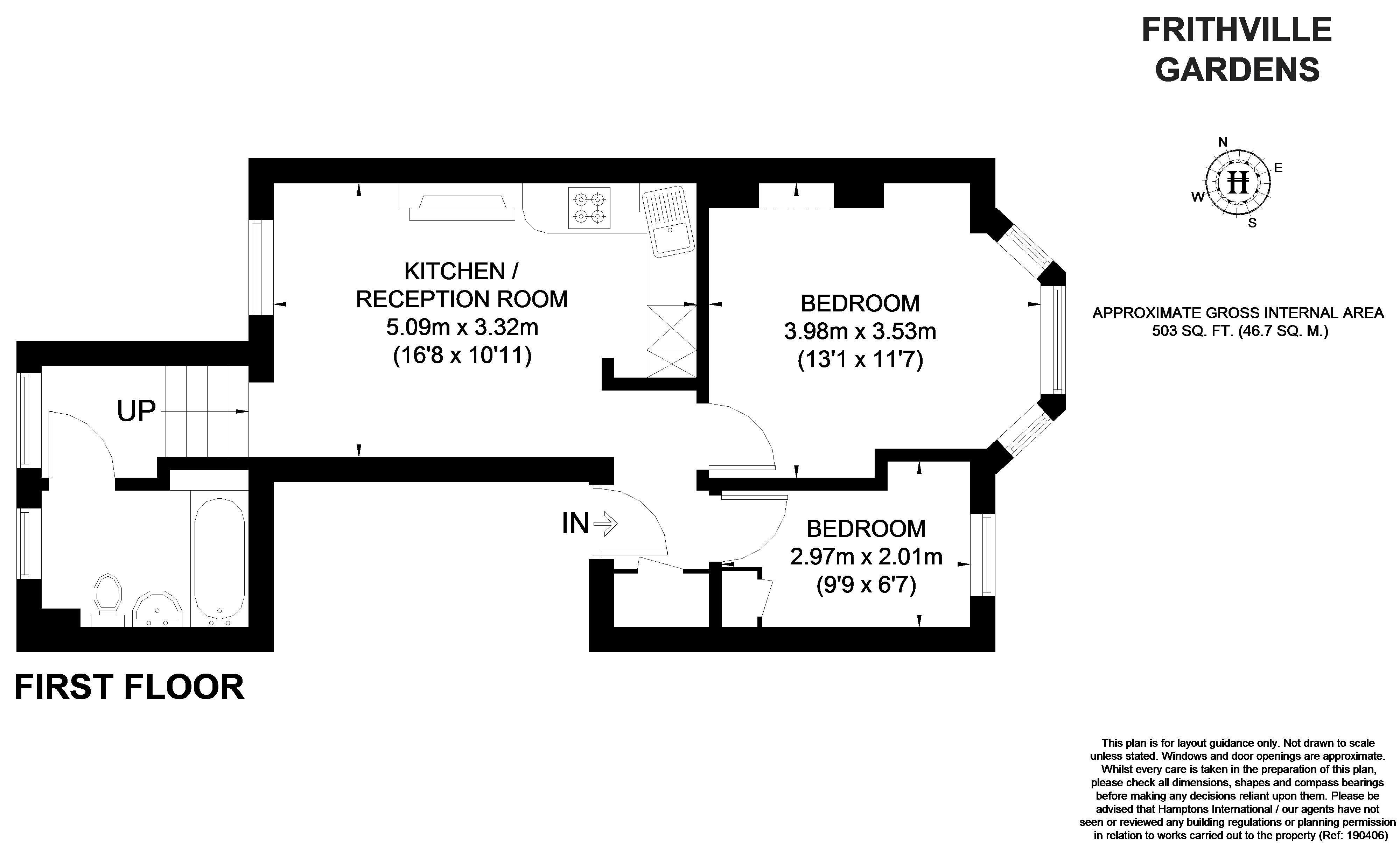 1 Bedrooms Flat to rent in Frithville Gardens, London W12