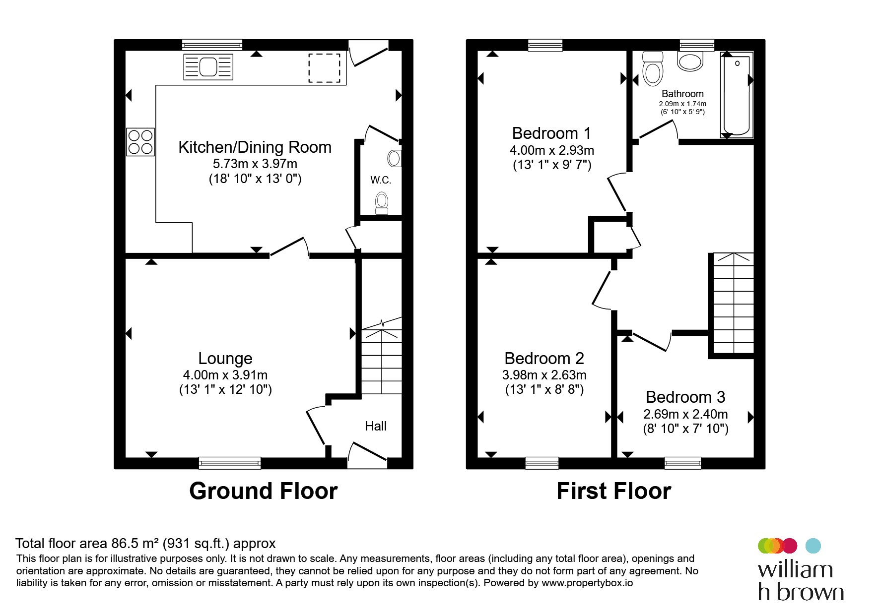 Royal Way, Boston floorplan