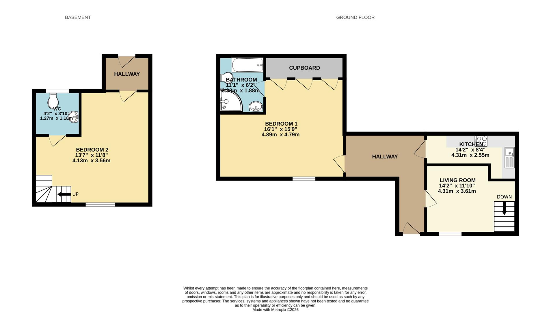 9 Merivale, Chowns Hill, Hastings floorplan