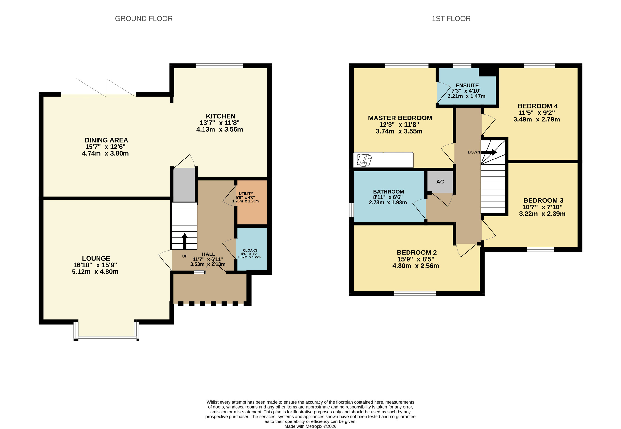 Plot 6, The Milborne, Ilminster floorplan