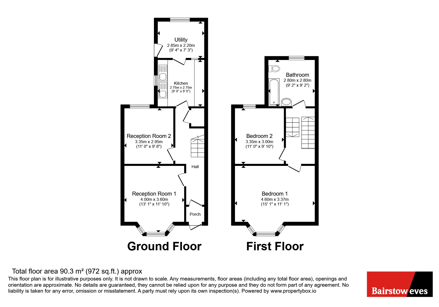 51, Highbury Gardens, Essex floorplan