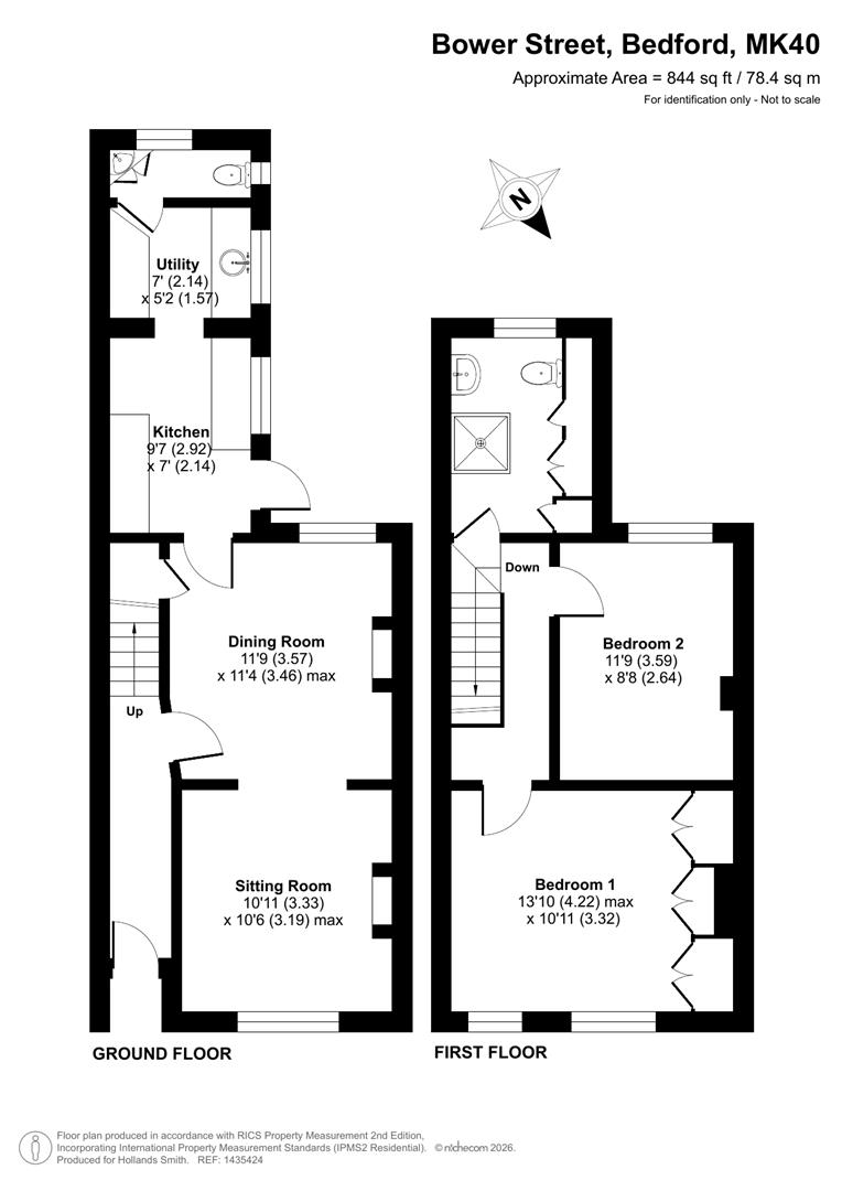 118, Bower Street, Bedford floorplan