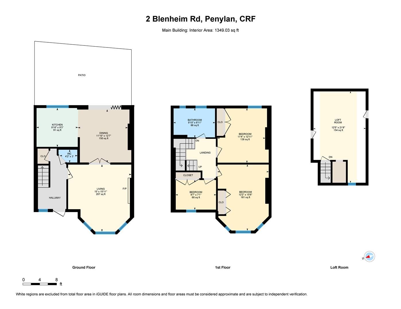 2, Blenheim Road, Cardiff floorplan