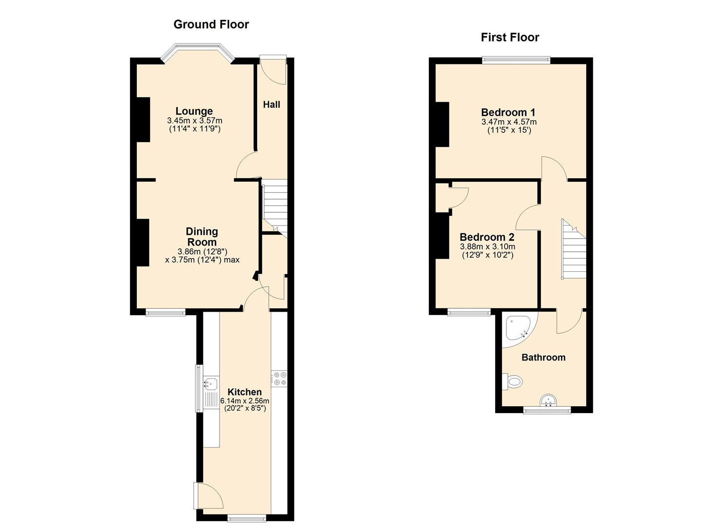 748, Marfleet Lane, Hull floorplan