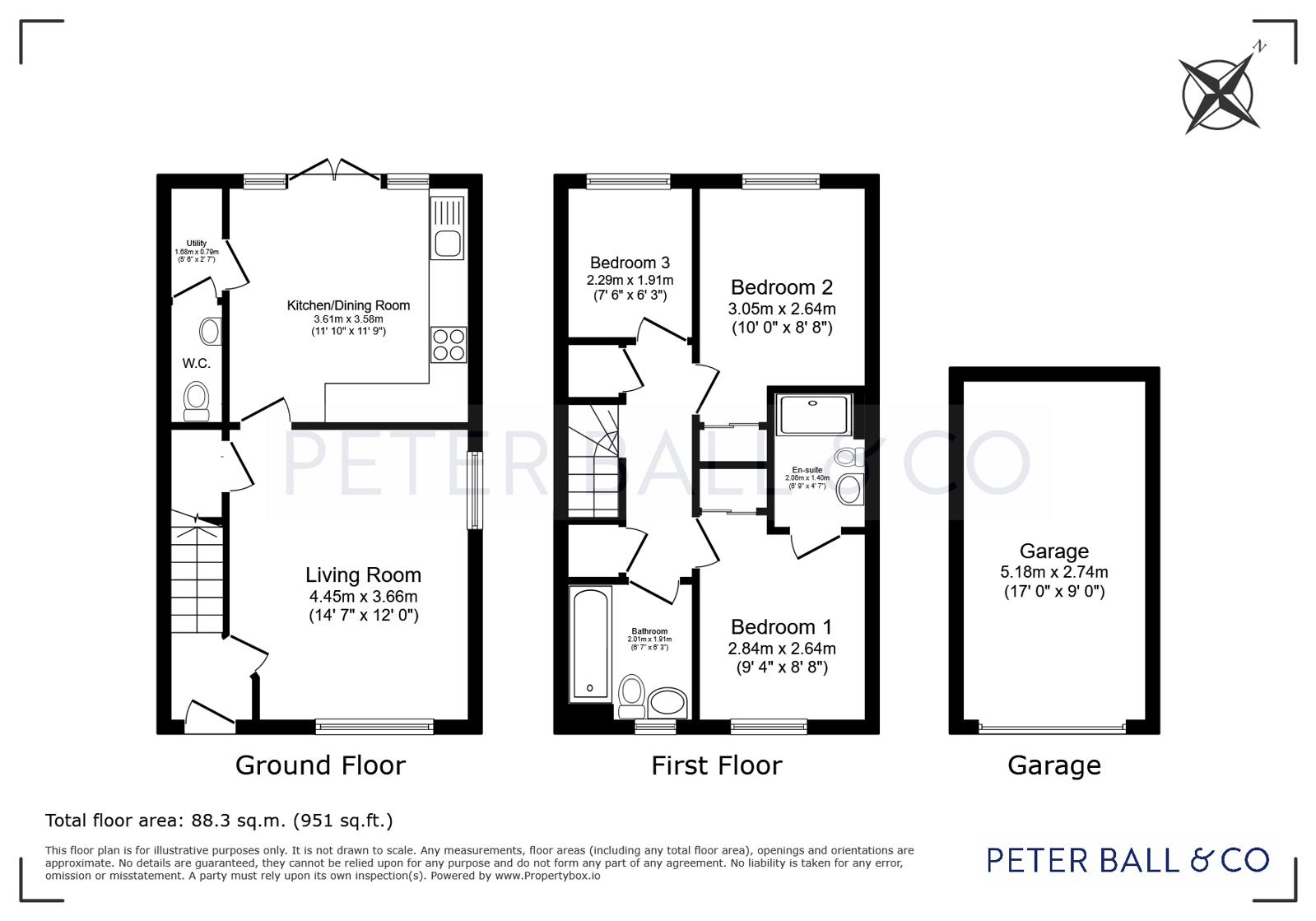 23, Planets Lane, Cheltenham floorplan