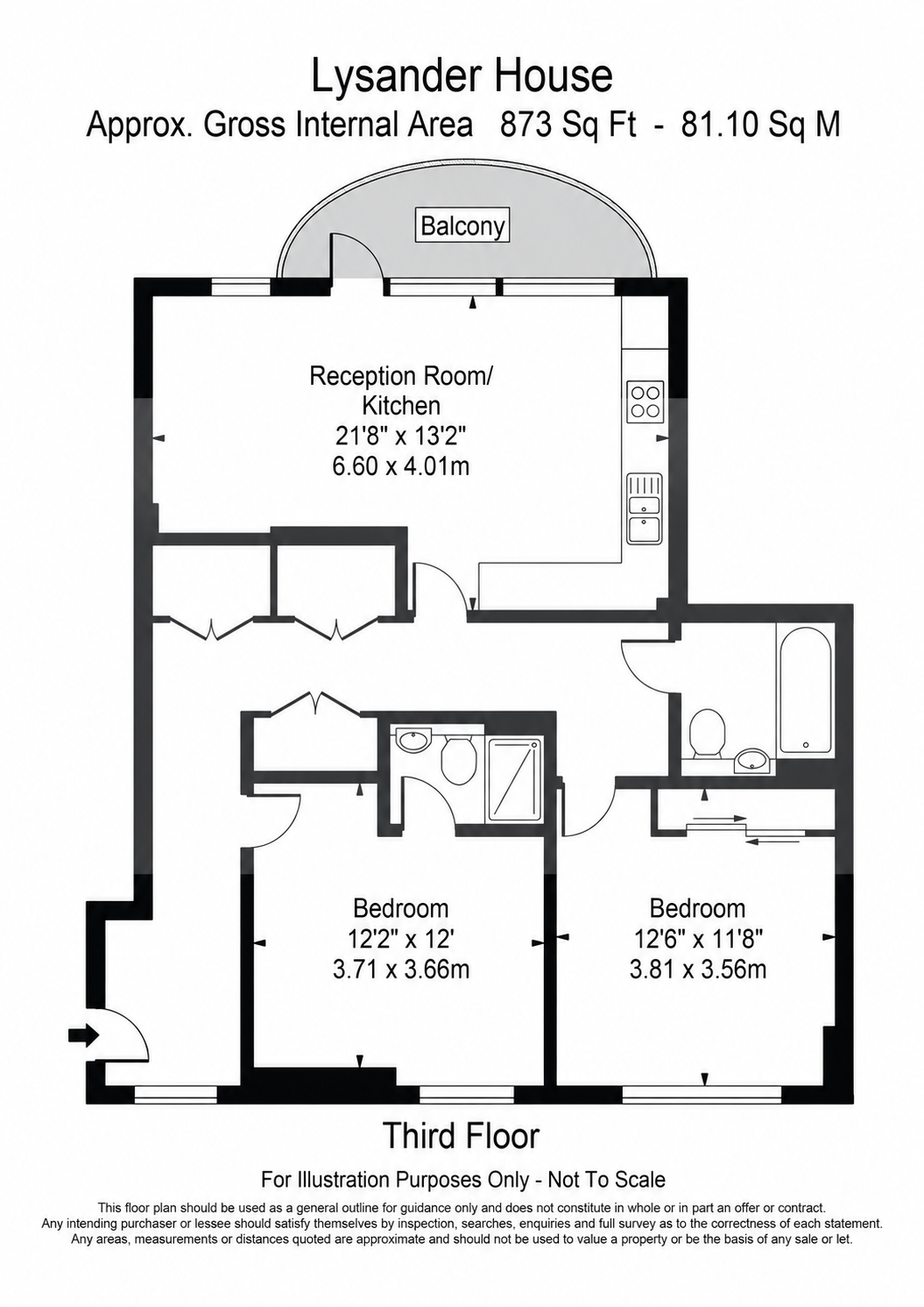 Lysander House,14, London floorplan