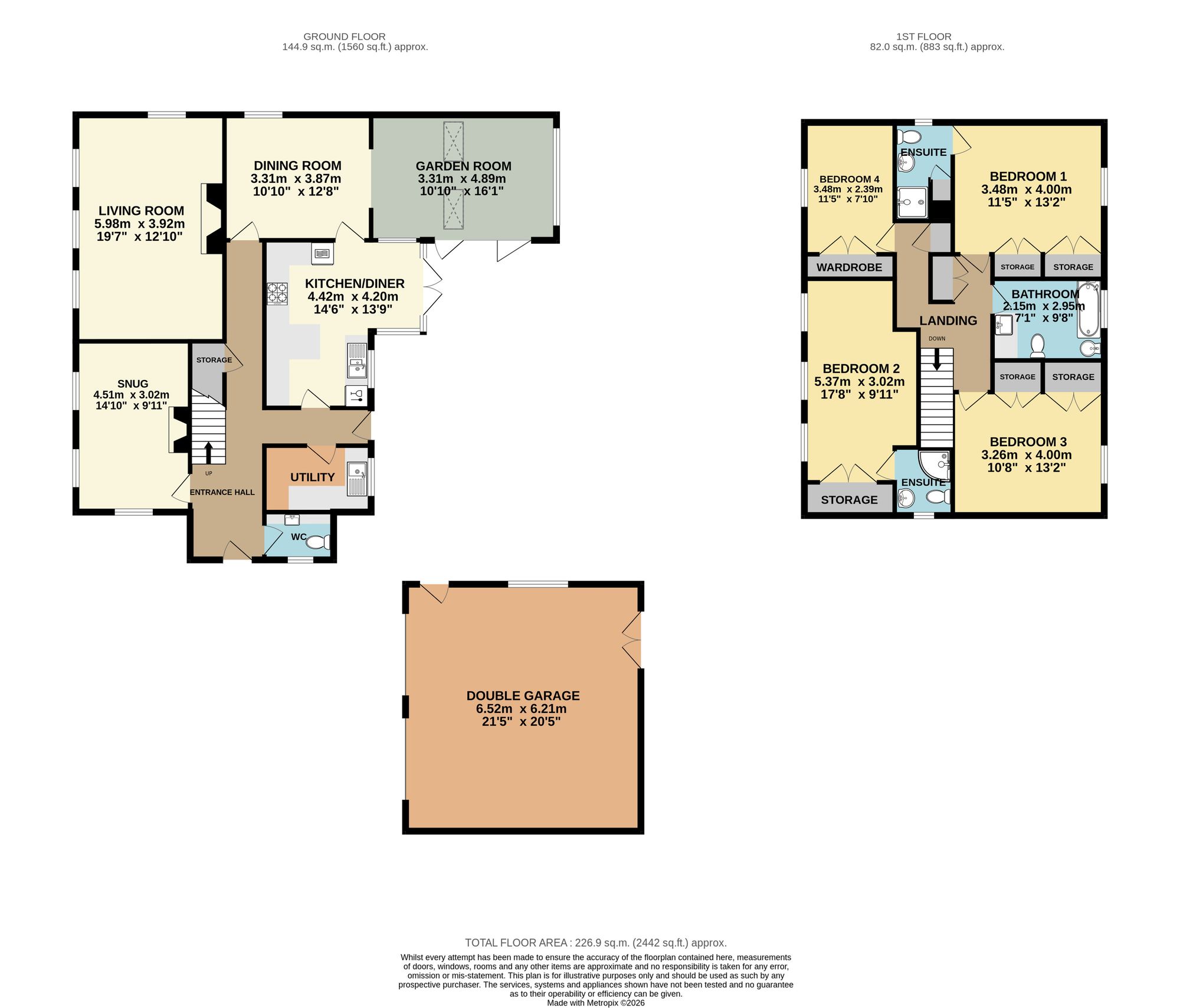Field View House, 108 Mansfield Road, Chesterfield floorplan