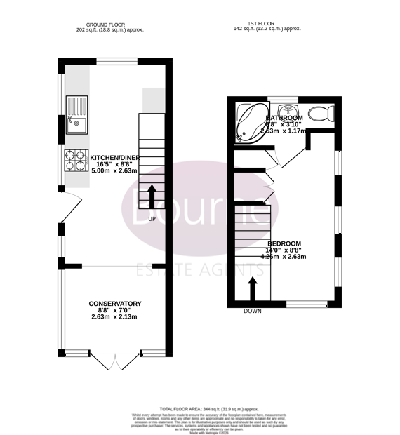 The Annexe, 30, Butts Road, Alton floorplan