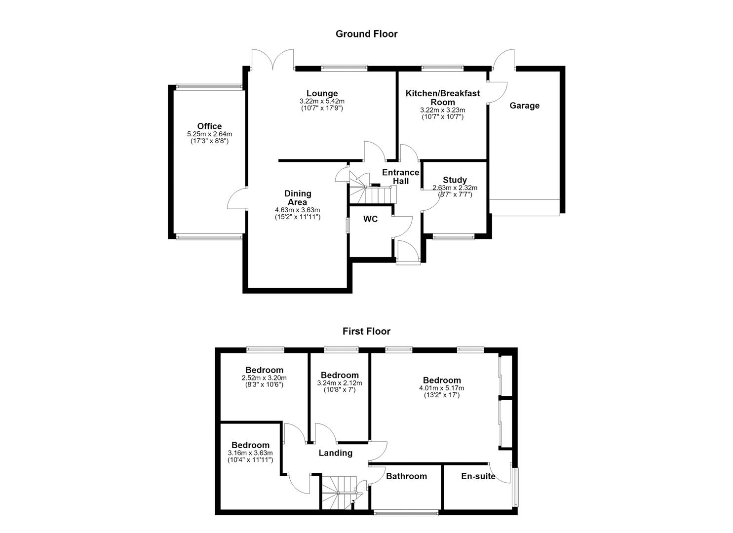 62, Craiston Way, Chelmsford floorplan