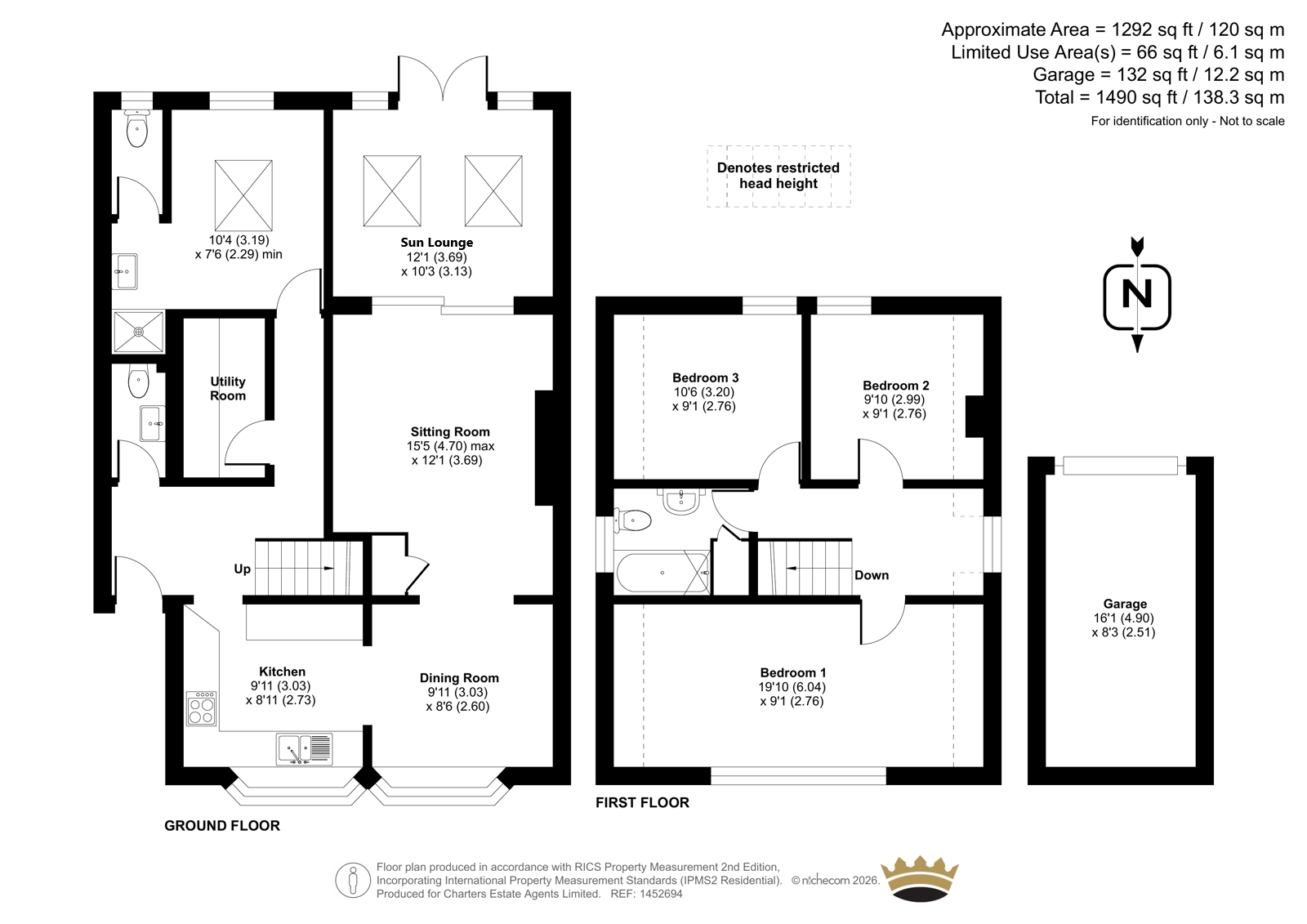 3, Bosham Walk, Hampshire floorplan