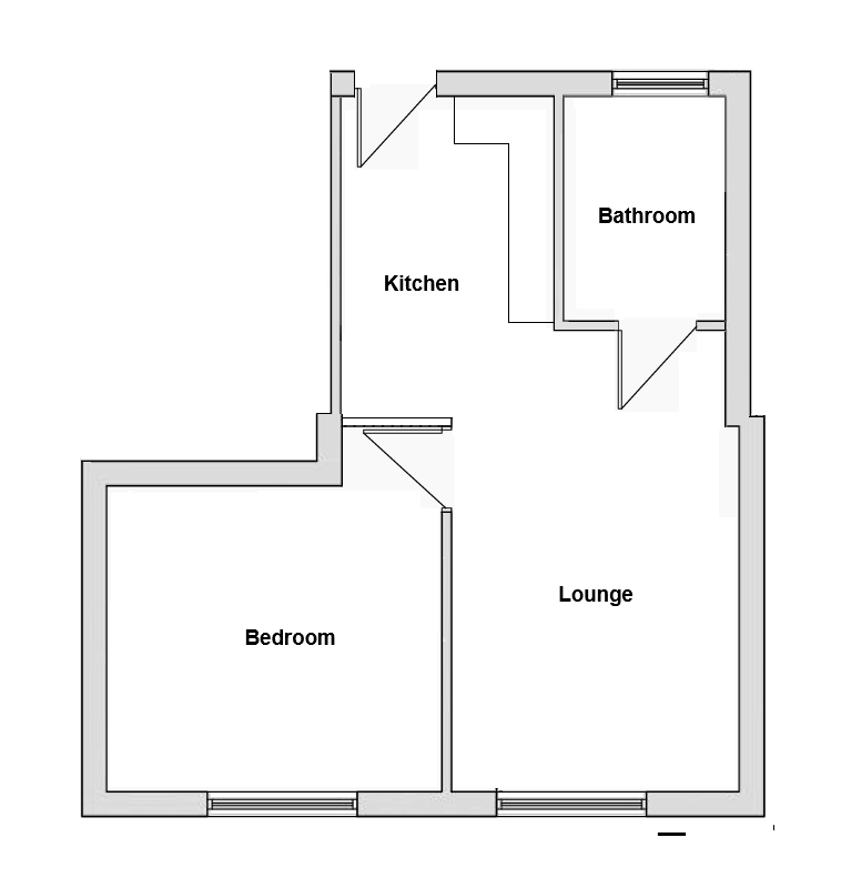 Flat 27A,, Gloucester Grange, Staffordshire floorplan
