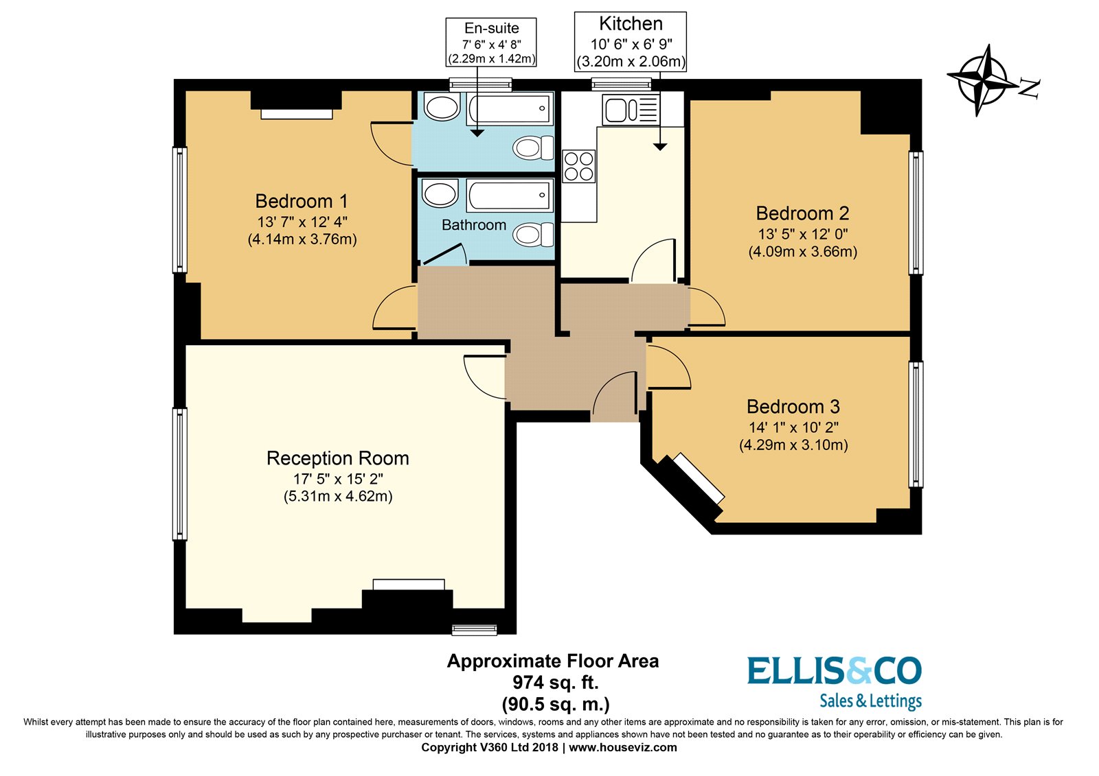 3 Bedrooms Flat to rent in Brondesbury Park, London NW2