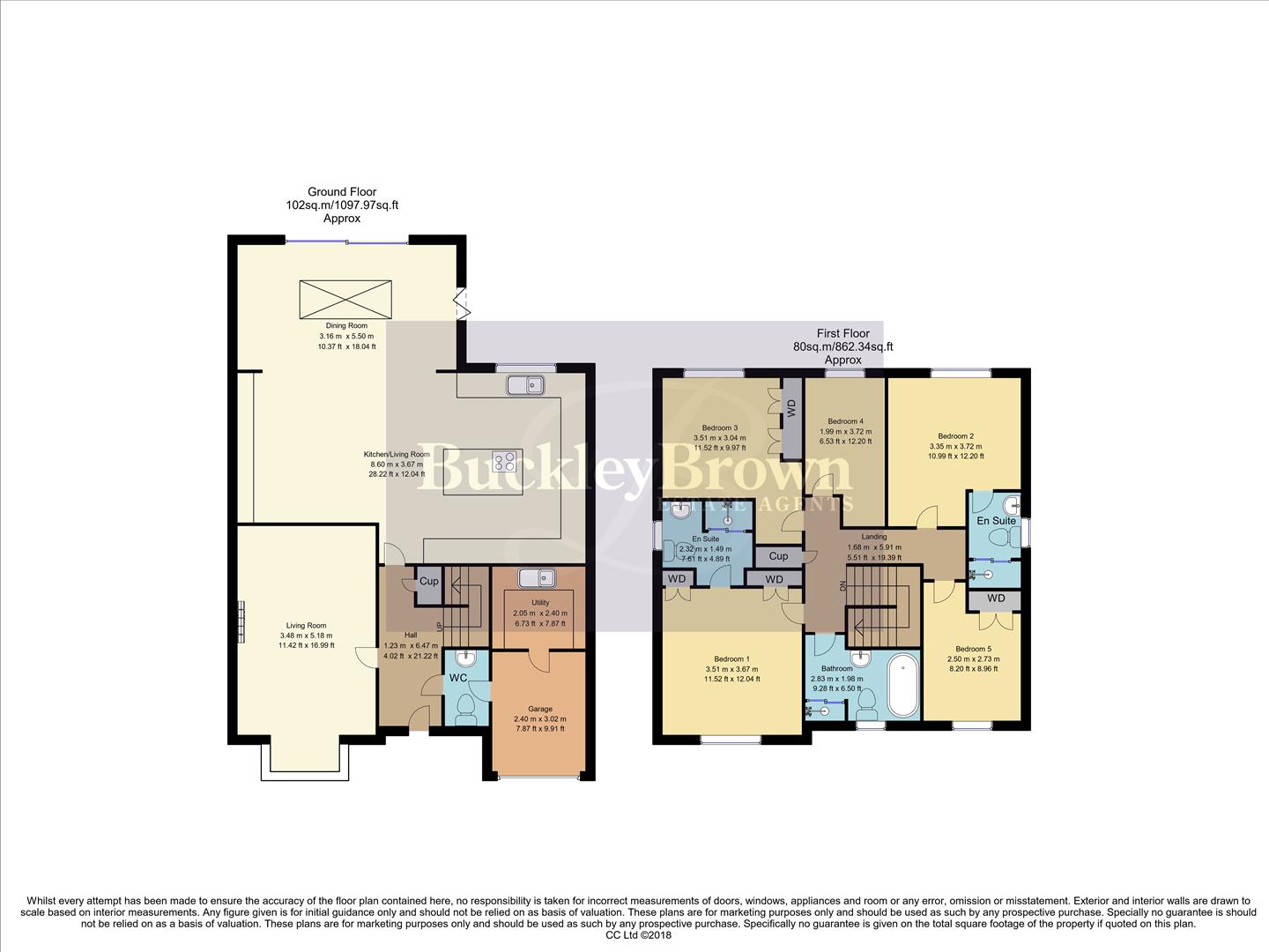 14, Paddock Close, Mansfield floorplan