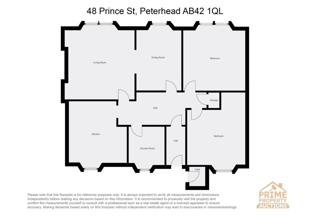 48, Prince Street, Peterhead floorplan