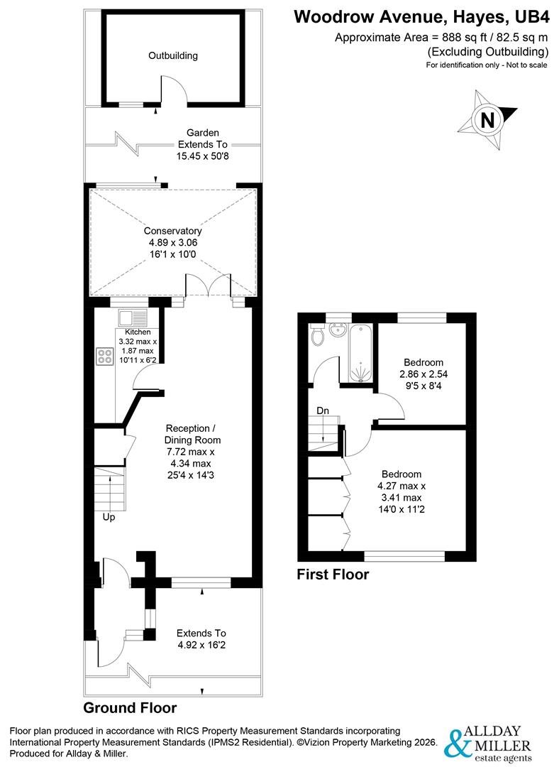 113, Woodrow Avenue, Hayes floorplan
