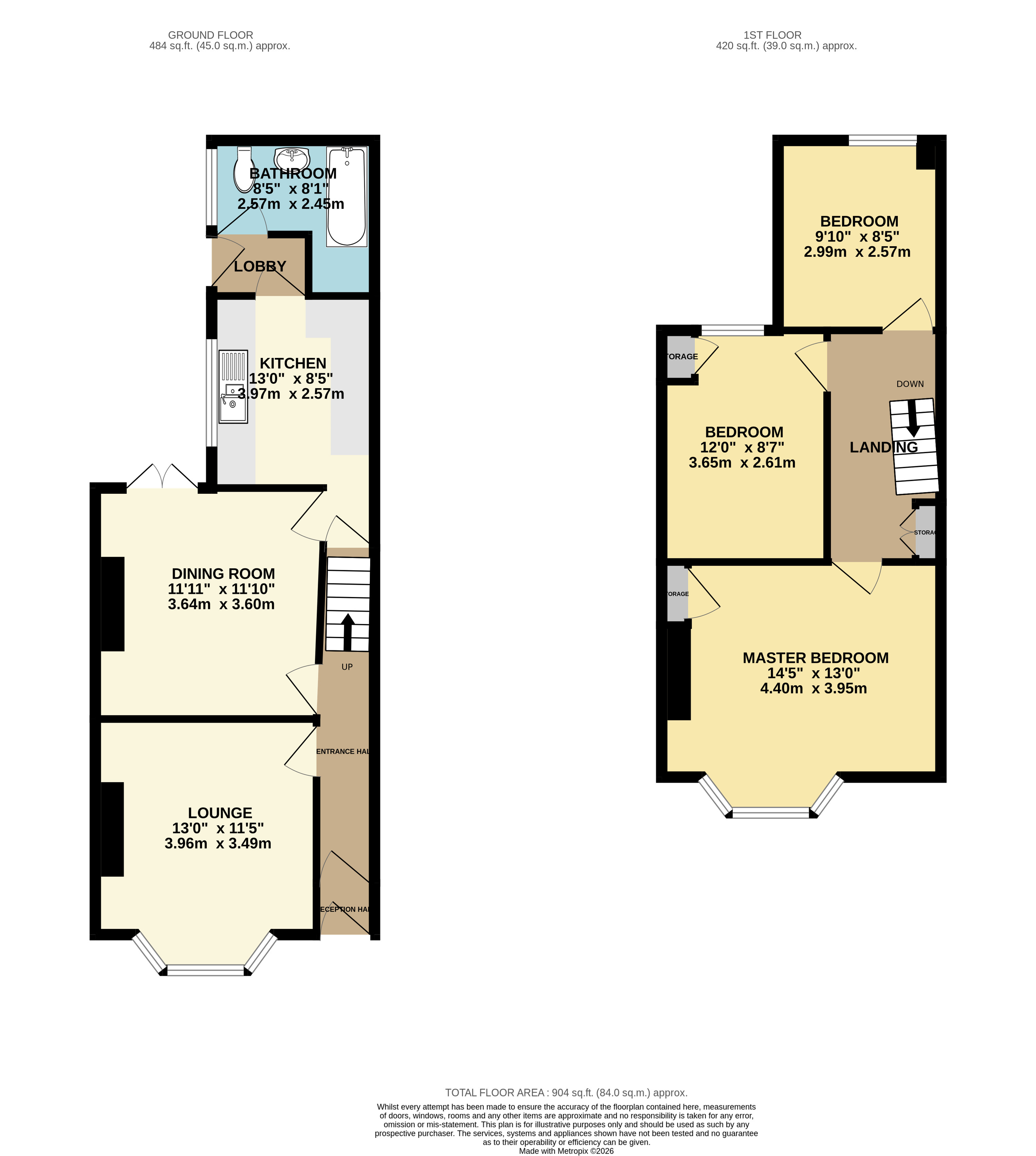 31, Diana Street, Merseyside floorplan