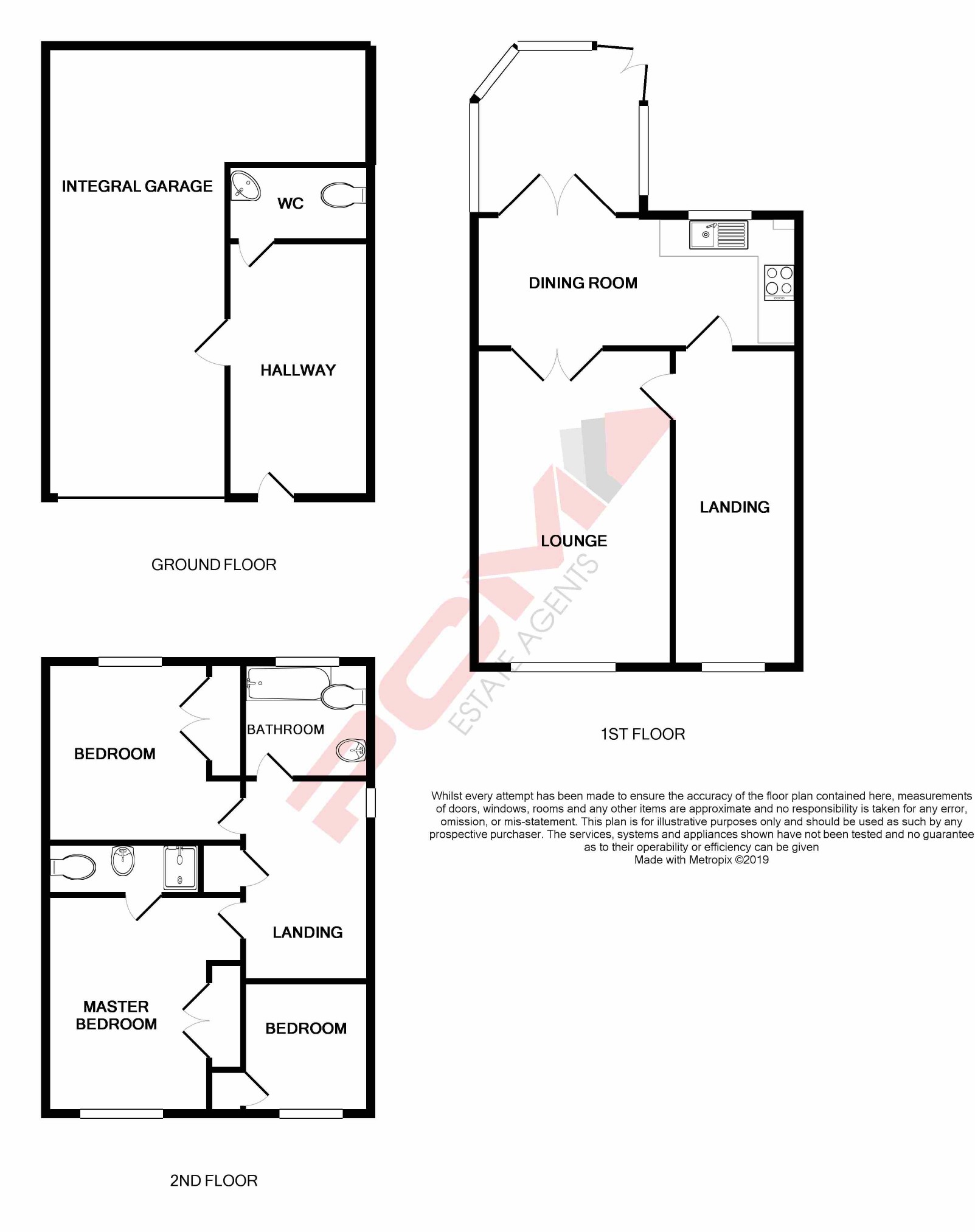 3 Bedrooms Town house for sale in Newts Way, St Leonards-On-Sea, East Sussex TN38