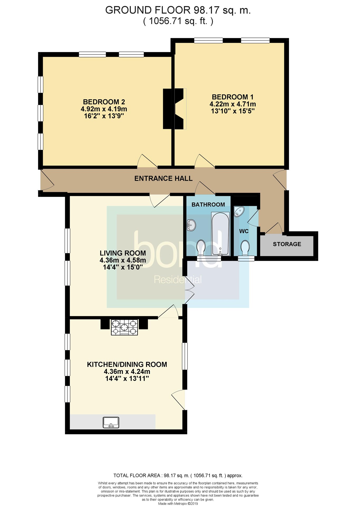 2 Bedrooms Maisonette for sale in Springfield Road, Chelmsford CM2