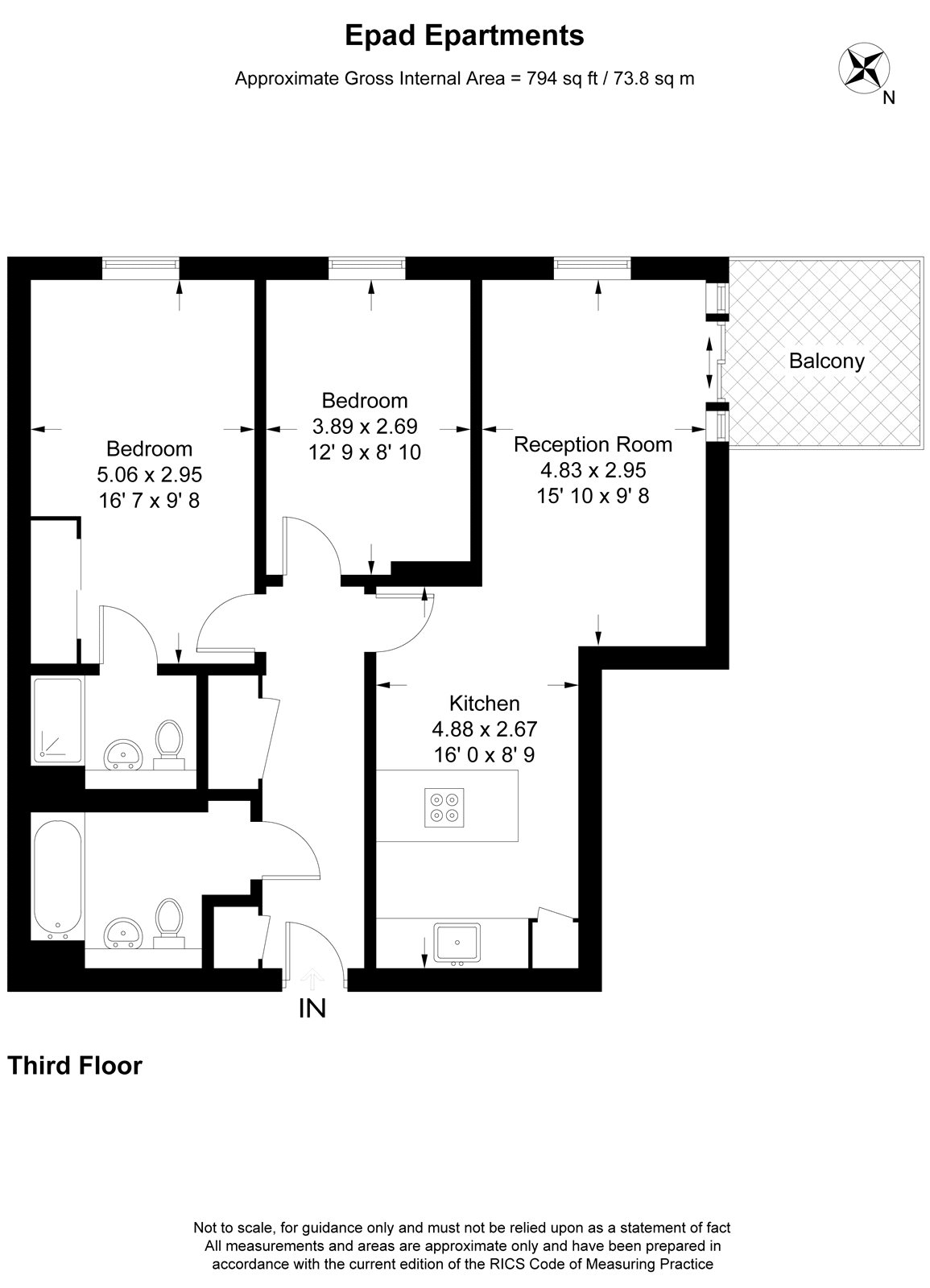 2 Bedrooms Flat to rent in Broomfield Street, London E14