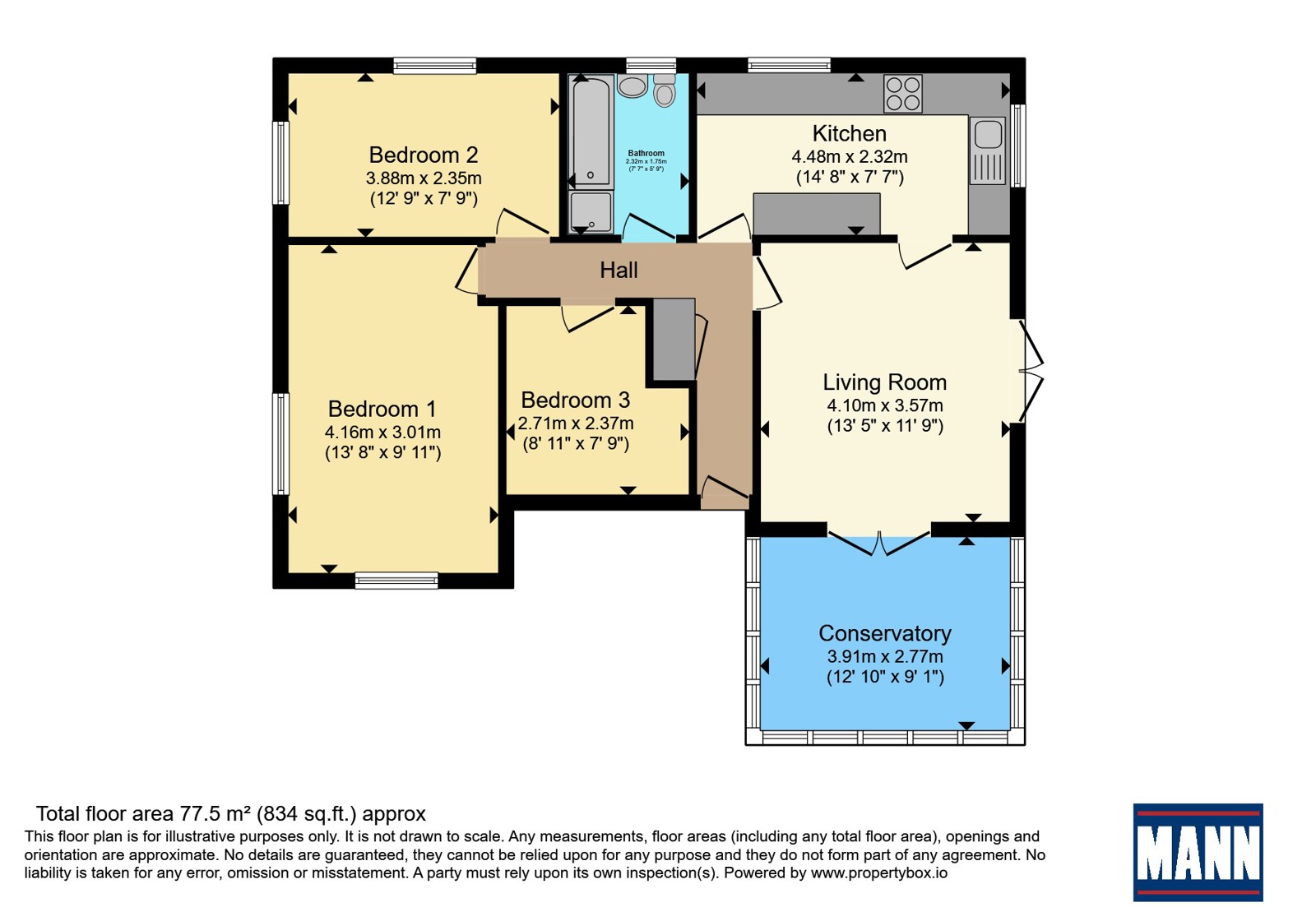 18, Leicester Gardens, Sheerness floorplan