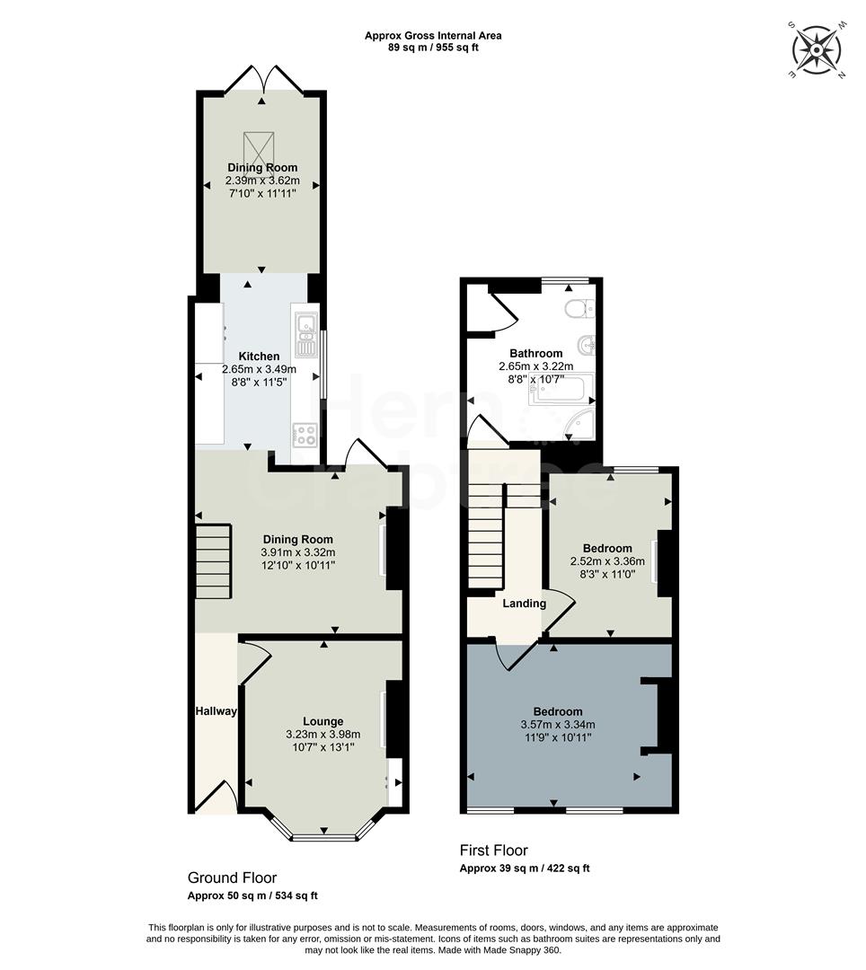 47, Aldsworth Road, Cardiff floorplan