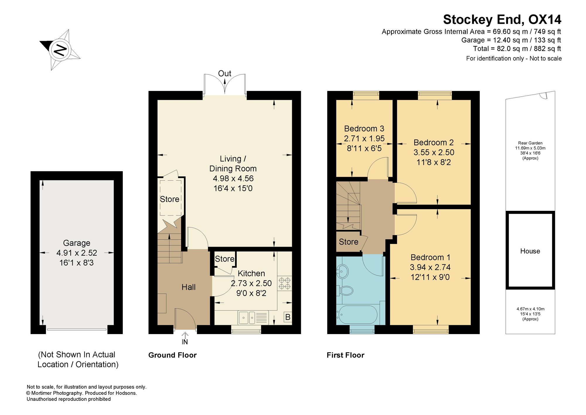 40 Stockey End, Abingdon floorplan