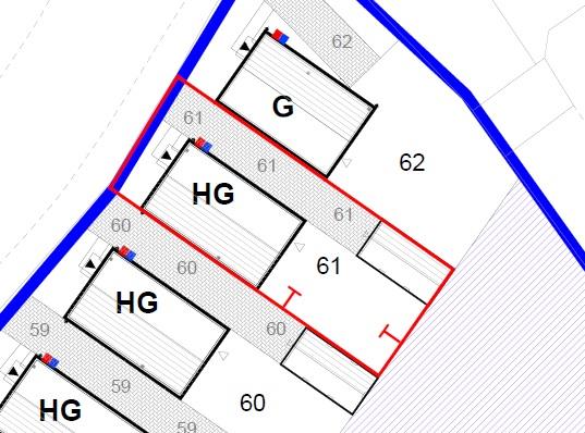 Property 2 of 21. Plot 61 Boundary Plan.Jpg