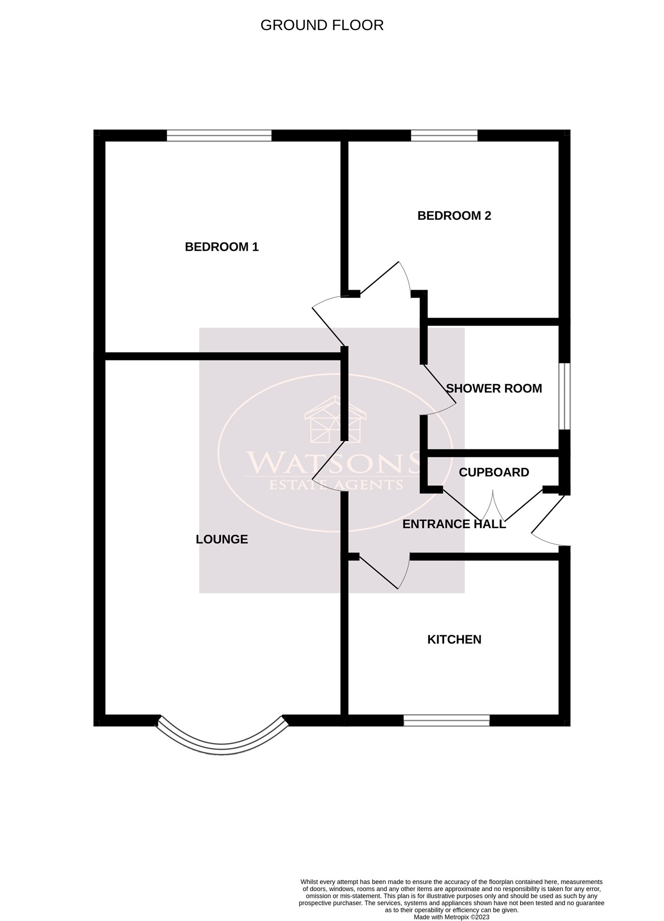 Mansfield Road, Selston, Nottingham NG16, 2 bedroom detached bungalow