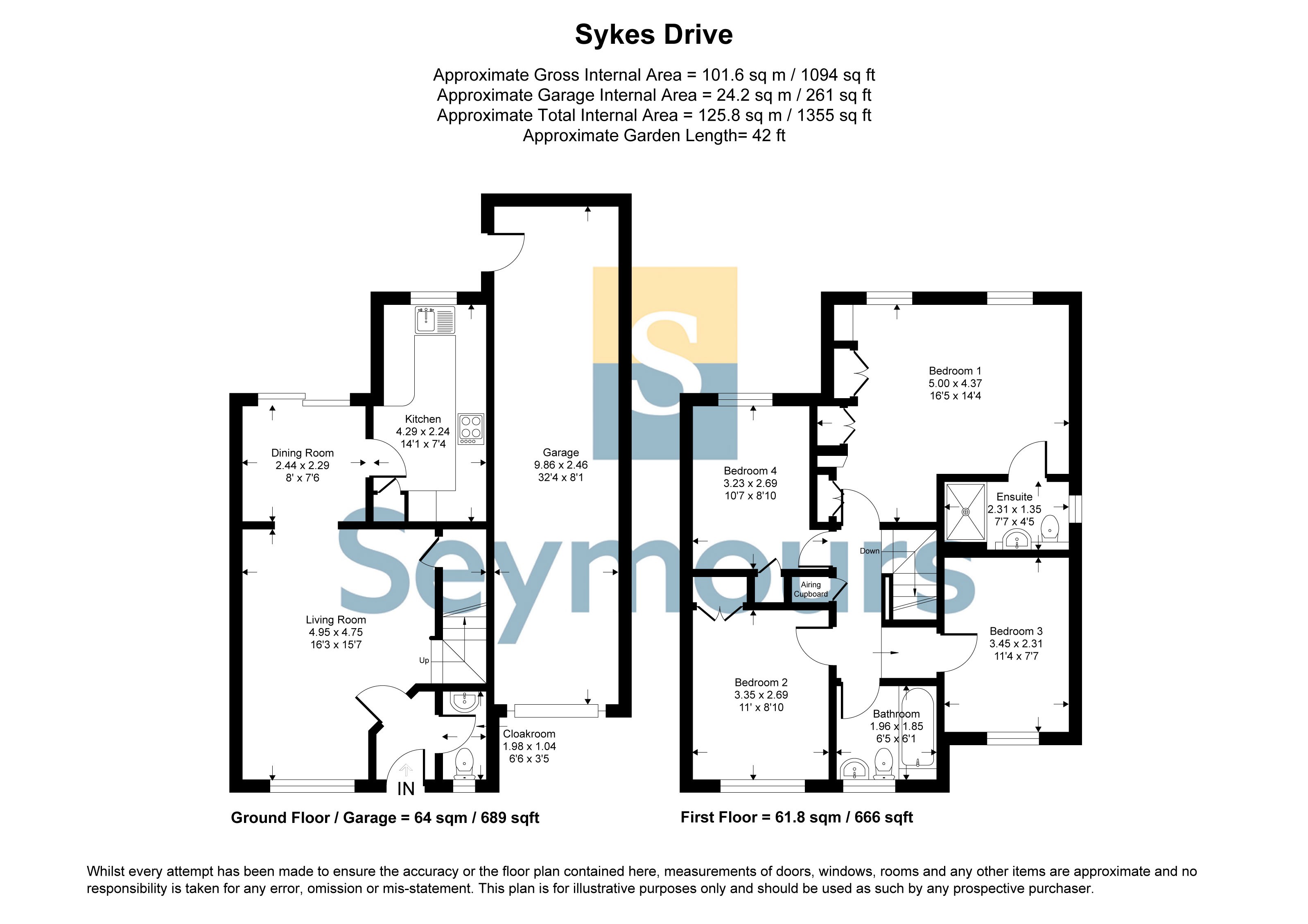 19, Sykes Drive, Surrey floorplan