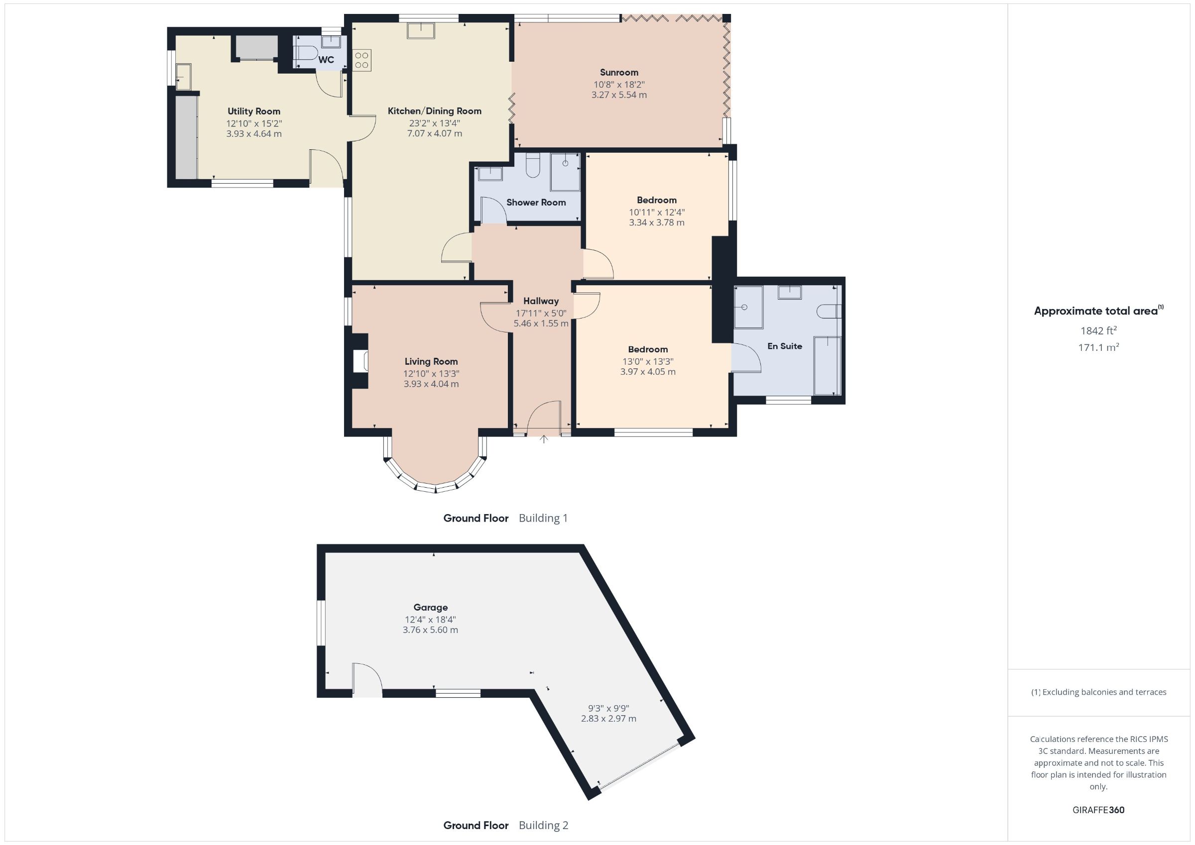 Falklands, Bruern Road, Milton-under-Wychwood floorplan