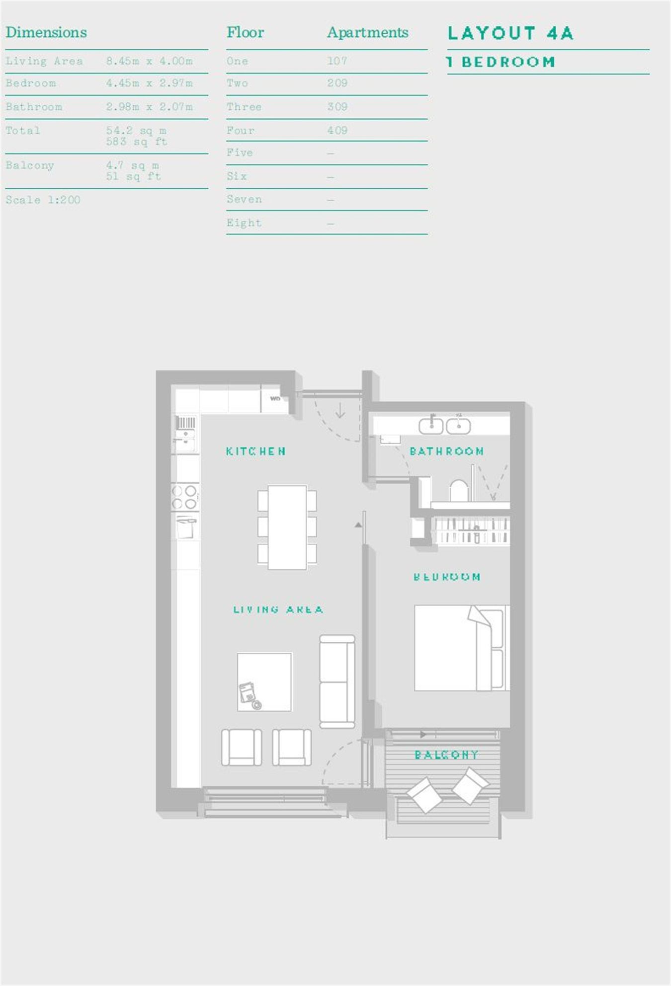 204, 37 Rathbone Place, London floorplan