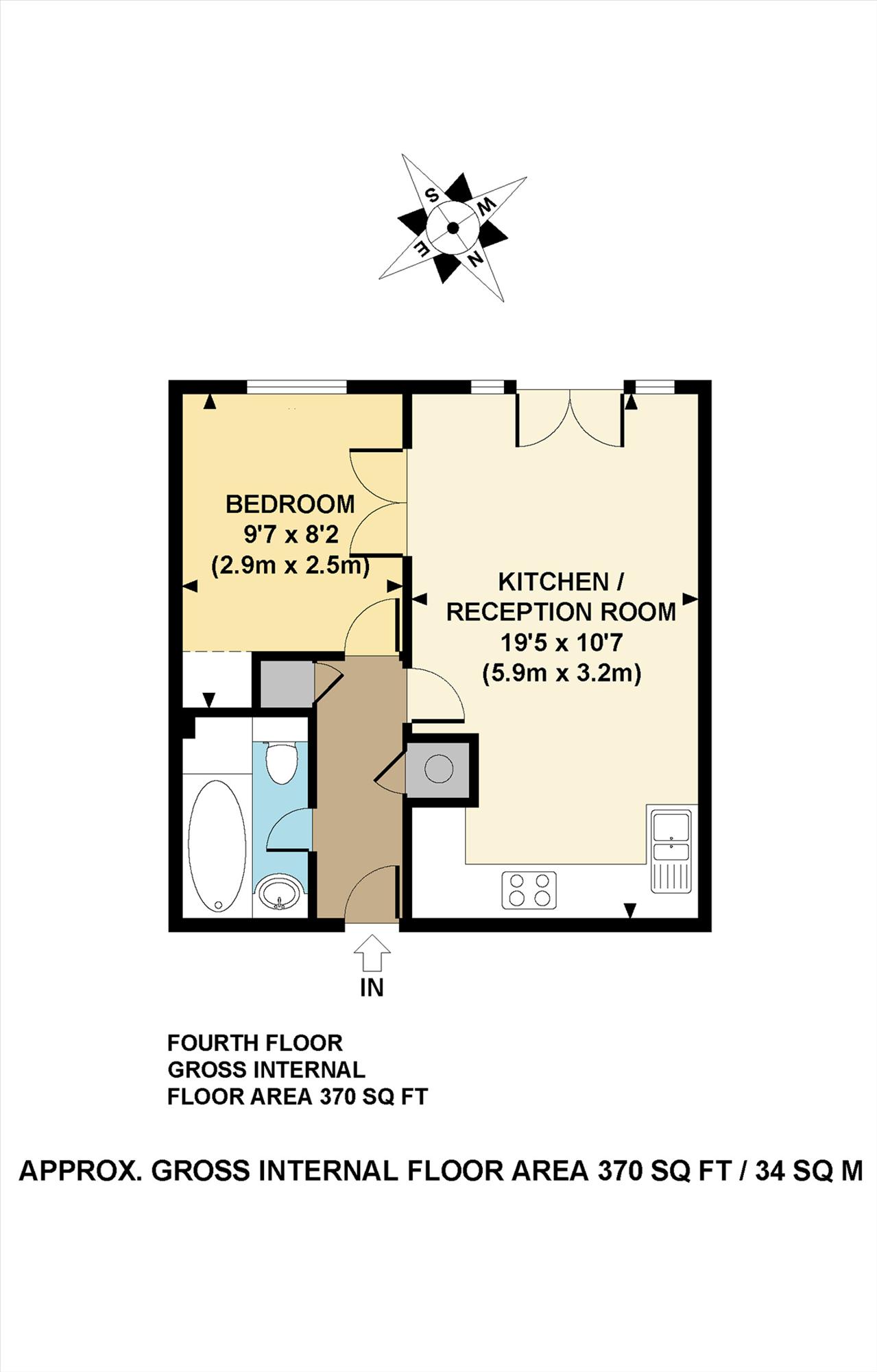 1 Bedrooms Flat to rent in Park East Building, Fairfield Road, London E3
