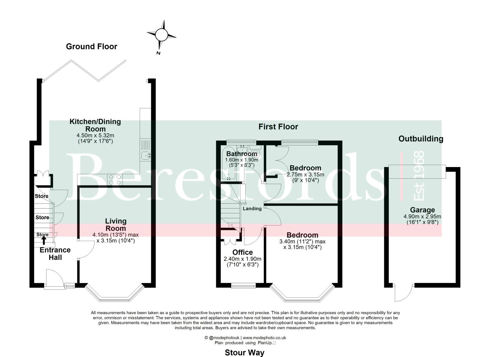 49, Stour Way, Upminster floorplan