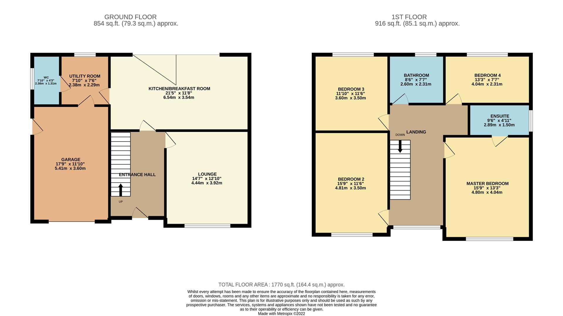 3, Hesketh Grove, Preston floorplan