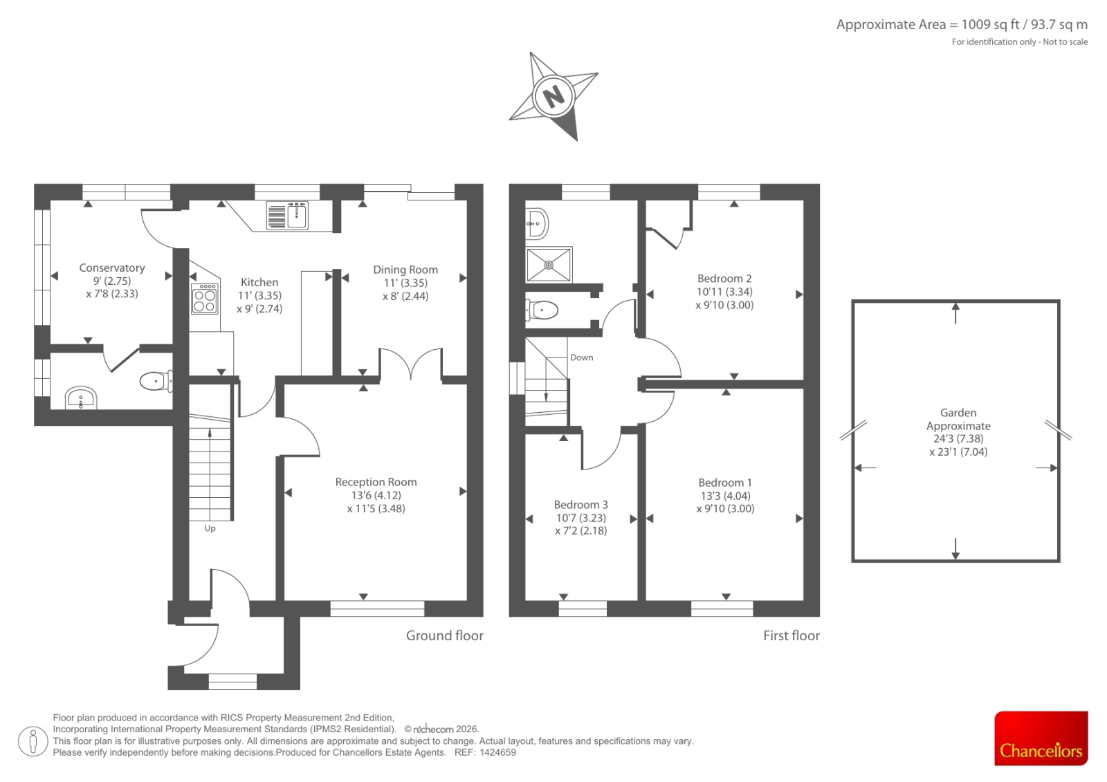 23 OLD WITNEY ROAD, Eynsham, Witney floorplan