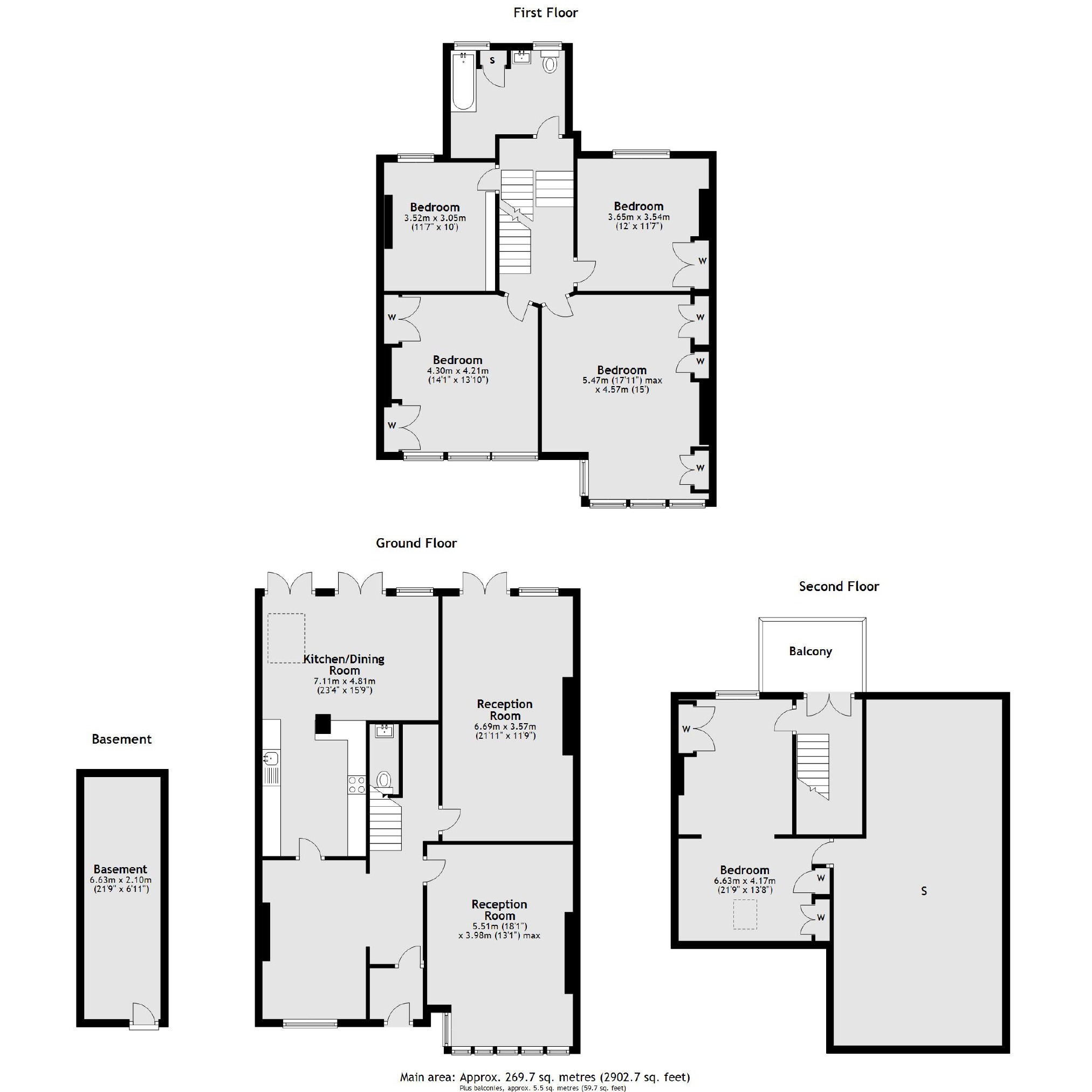 Muswell Hill Road, London N10, 5 bedroom property for sale 55384044