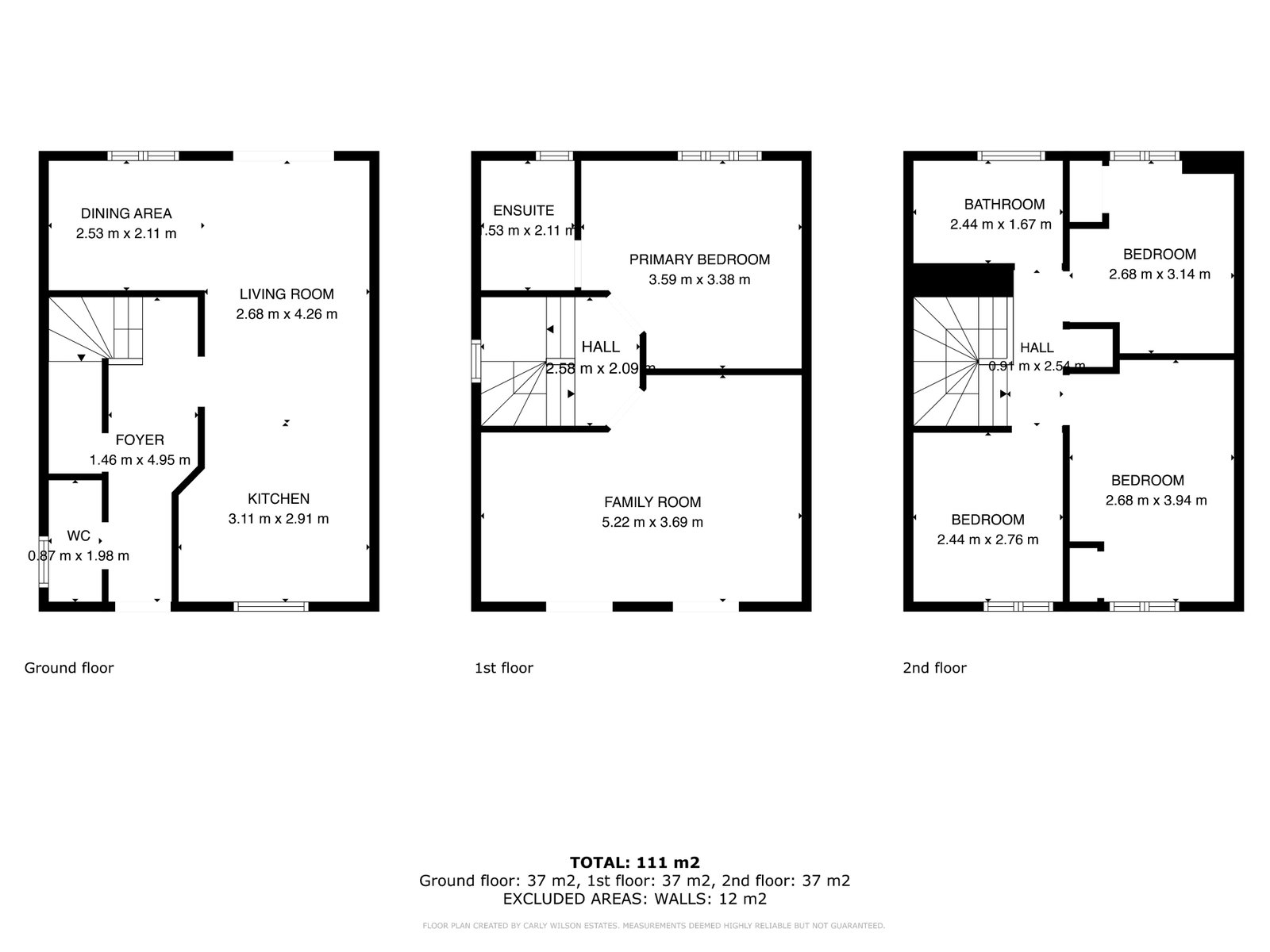 24, Eyre Court, Rotherham floorplan
