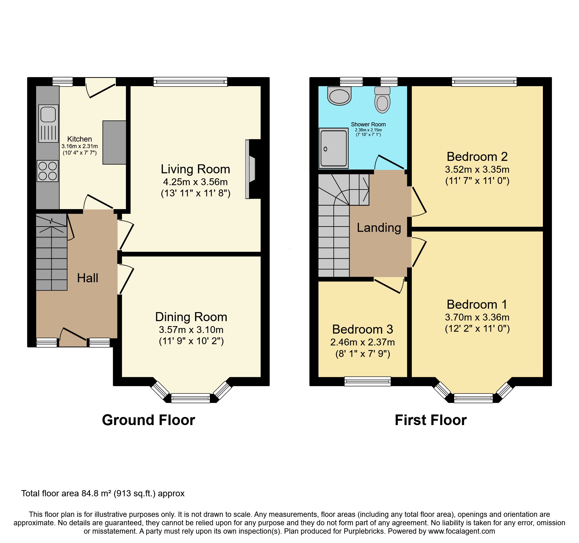8, East Ella Drive, Hull floorplan