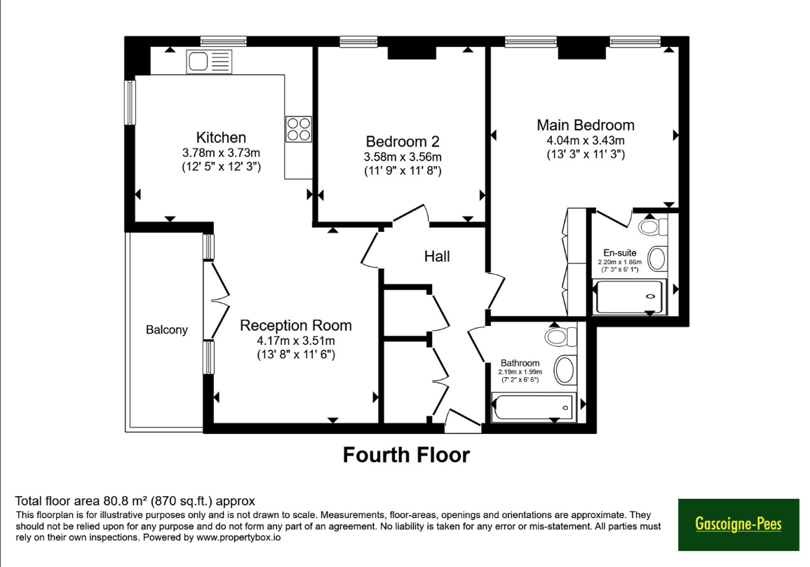 303, Sutton floorplan
