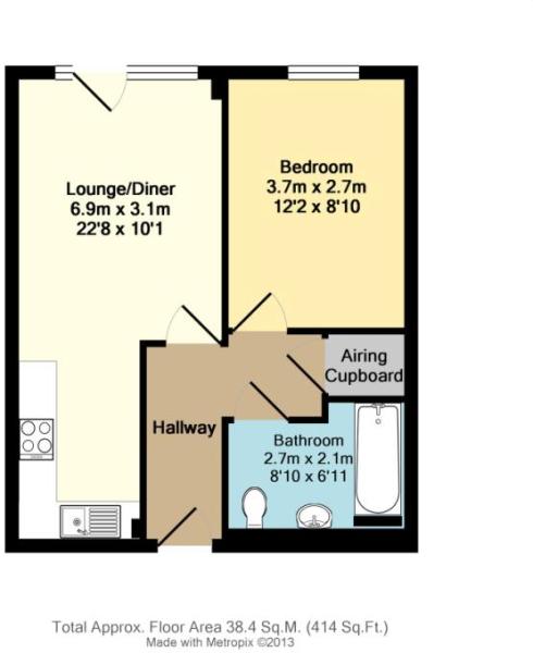 201, Sheffield floorplan