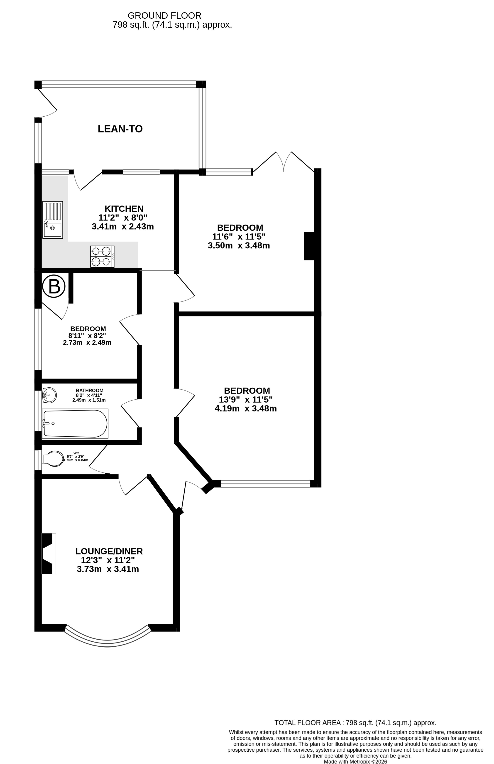 5, Marrose Avenue, Ramsgate floorplan