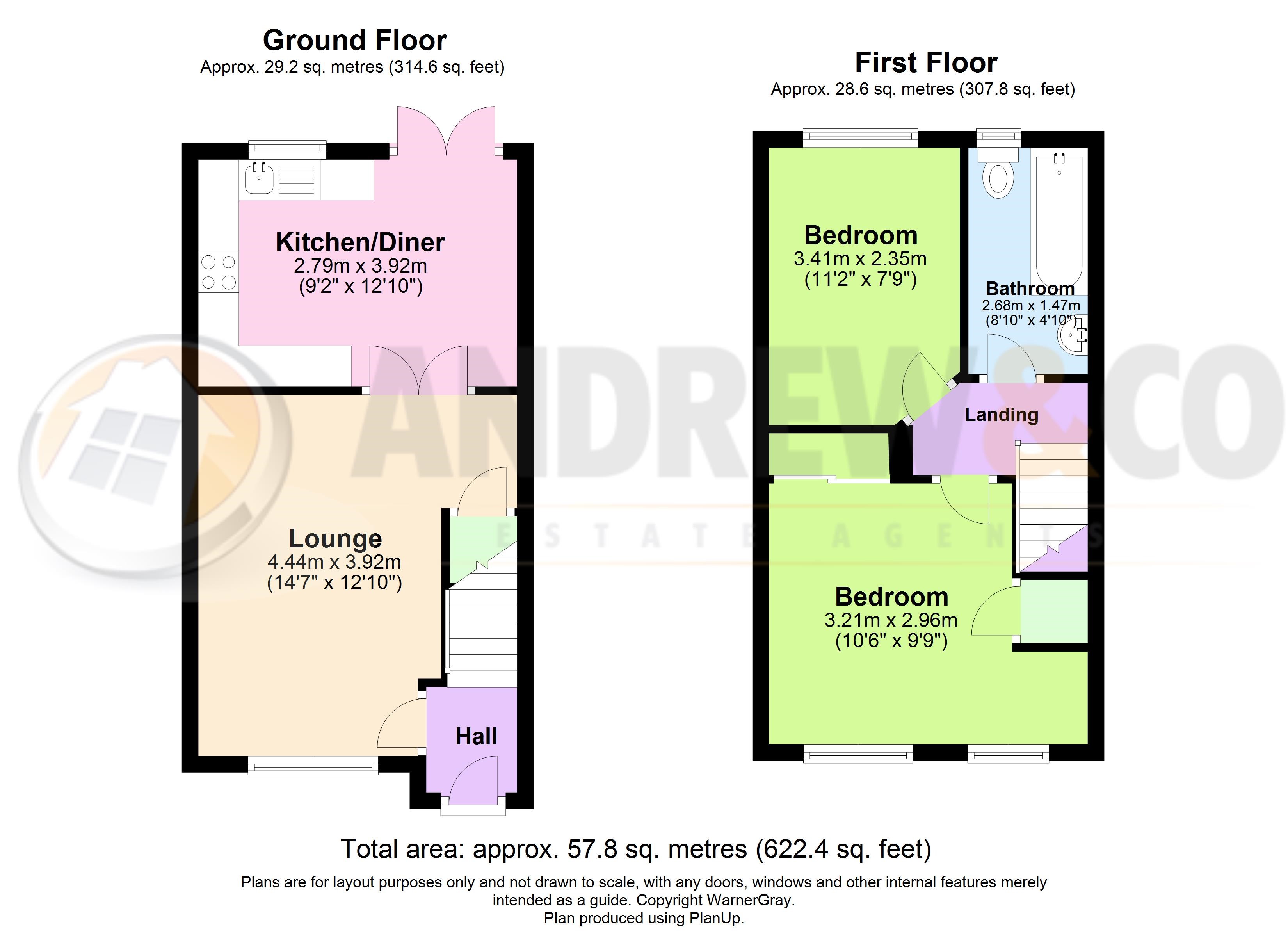 2 Bedrooms Terraced house for sale in Gordon Close, Ashford TN24